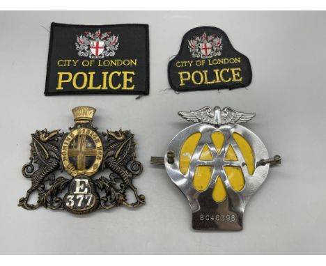 Vintage Police Badges and other