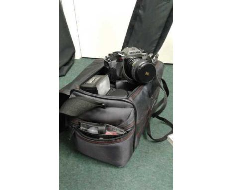 Miranda MS-3 Camera with lenses and accessories(qty)