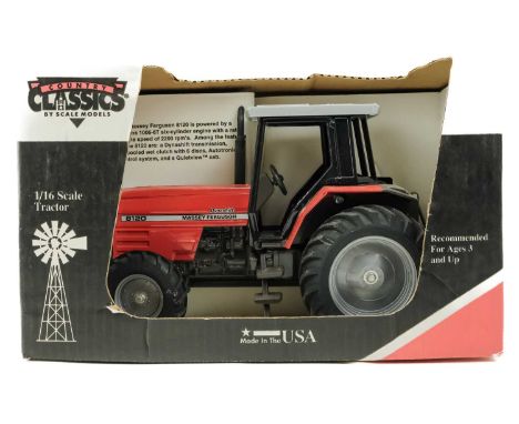 Country Classics by Scale Models Massey Ferguson Tractor 8120 Dynashift 1:16 scale In original box in mint condition,