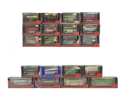 Transport - EFE "OO" scale boxed buses / coaches (x20)  Comprising of two trays:Tray 1: Ten various coach and buses by Leylan