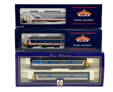 Lima "OO" Class 101 DMU and Bachmann Class 108 two car sets  Comprising:Lima Class 101 two car set in Network South East live