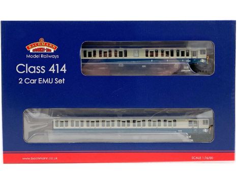 Bachmann "OO" BR Southern Region 2 HAP (Class 414) two car set Bachmann 31-391 BR blue and grey liveried 2 HAP two car set No