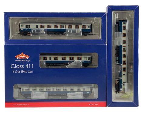 Bachmann "OO" BR Southern Region 4 CEP (Class 411) four car set  Bachmann 31-427 BR blue & grey liveried 4 CEP four car set N