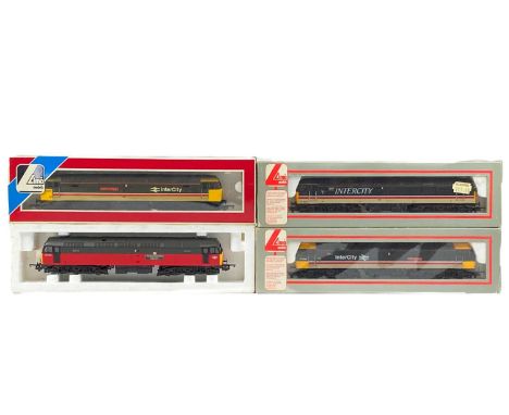 Lima Brush Type 4 (class 47) "OO" diesels (x4)  Comprising boxed Intercity and BR mail / express parcels livery models:BR Int