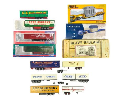 Heavy haulage / commercial diecast with faults, mostly Corgi This lot consists of two boxed heavy haulage models that have be