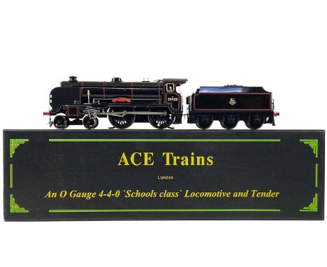 O Gauge Ace Trains boxed SR / BR Southern Region Schools Class locomotive No. 30925 "Cheltenham" Comprising a mint boxed mode