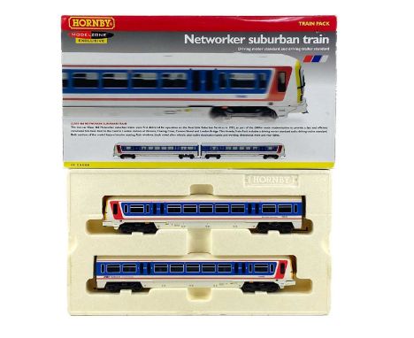 Hornby "OO" BR Southern Region Networker (Class 466) two car set Comprising R 2893 Networker Suburban twin pack in Network So
