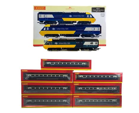 Hornby "OO" Intercity 125 "40th Year of Service 1976 - 2016" pack plus 7 compatible carriages  Comprising:R 3403 Intercity 12