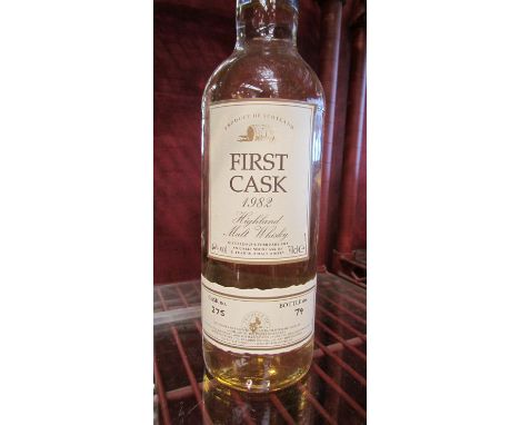 Brora 1982 21 year old First Cask Highland Malt Whisky, distilled 25th February 1982, Cask No. 275, Bottle No. 79

