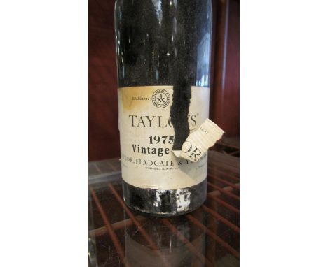 1975 Taylors Fladgate and Yeatman vintage port, label torn

