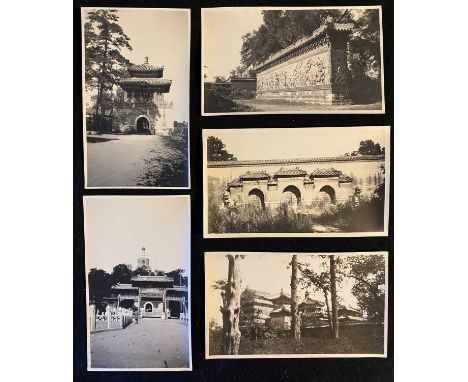 Early 20th century photographs of the 'Winter Palace' and 'Summer Palace', Beijing. Seventy-nine images in total, many with g