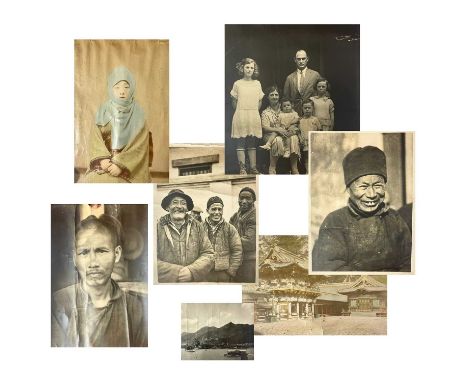 China interest. Fifteen photographs formerly belonging to W. A. B. Leach. All rolled and various sizes, largest being a forma