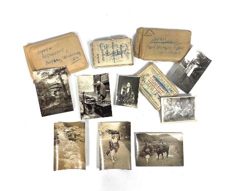 Japan interest. A collection of early 20th century photographs. A collection of well over one hundred (mostly) portraits, inc