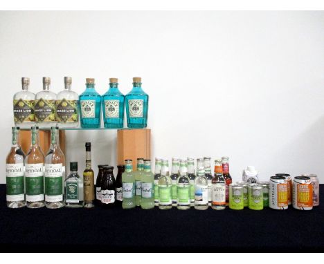 1 20-cl bt Knightsbridge Special London Dry Gin 37.5% 1 10-cl bt Aura Biska Mistletoe Brandy 37.5% 3 70 cl bts Wessex Alfred 