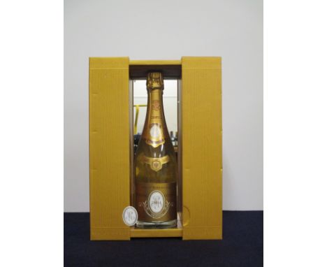 1 bt Louis Roederer Cristal 2004 oc - Limited Edition 'Mirror' Gift Box