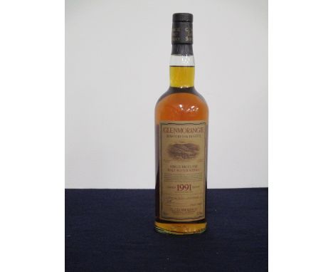 1 70-cl bt Glenmorangie 1991 Missouri Oak Reserve Limited Edition Single Highland Malt Scotch Whisky, bottled 2002 at 55.7%, 