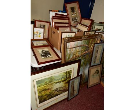 PICTURES AND PRINTS, etc, to include limited edition print 'Memories of Summer Days' by David Dipnall, framed, image size app
