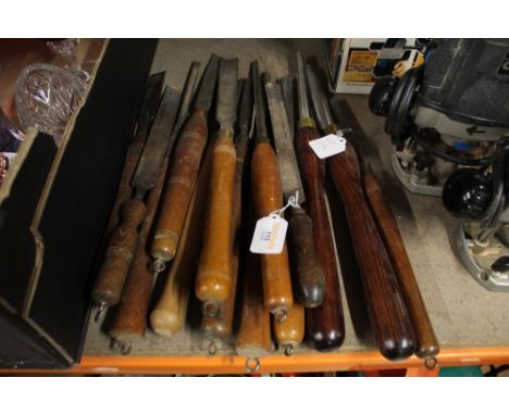 Vintage wood chisels 