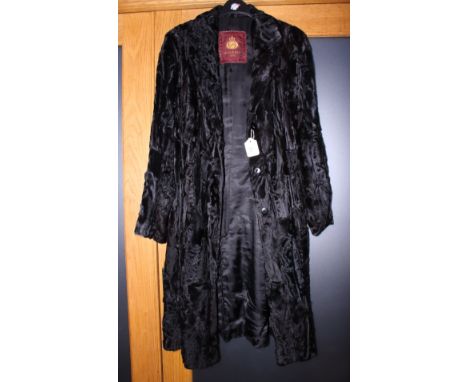 A lambskin coat by Barrats London