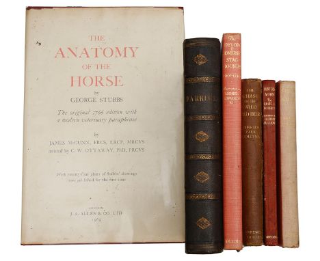 [Equestrian and Sporting]The Anatomy of the Horse by George Stubbs, London, J. A. Allen &amp; Co. Ltd, 1965, the 1766 edition