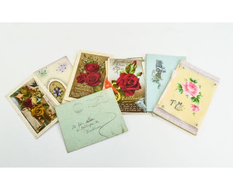 Small Mixed Lot Of Post Cards.