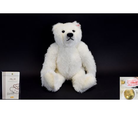 Steiff - Vintage Handmade Collectors Club Ltd Edition of 2000 - This Is No 01353 - Finest Alpaca Mohair Jointed Teddy Bear. N