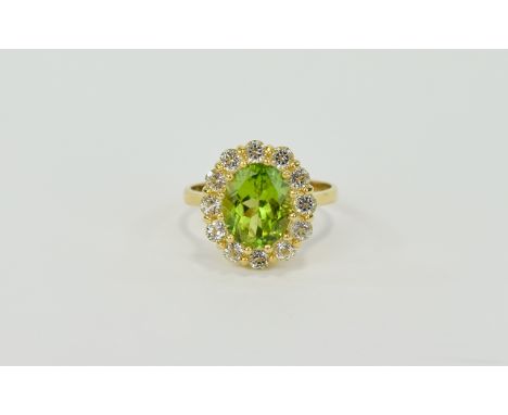 Multi Colour Sapphire Flower Ring, pear cut sapphires of green, orange, yellow, blue, pink and red, as petals around a small 