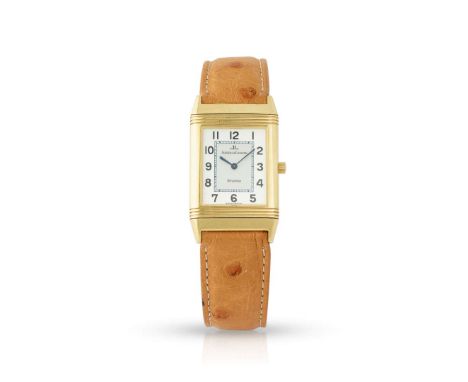  Jaeger LeCoultre. A fine 18k yellow gold mechanical reversible wristwatch Reverso Classique, Ref.250.1.86, Case No.1690411, 