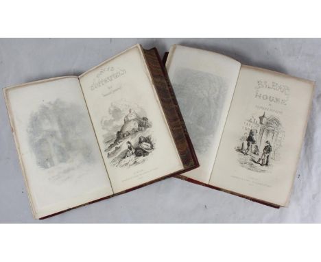 Dickens, Charles (1812-1870) David Copperfield, 1850 and Bleak House, 1853, both first editions, with engraved frontispiece, 