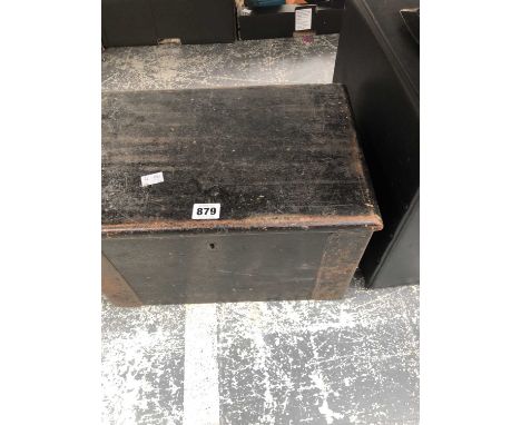 A wooden box of tools together with LP records, pop, easy listening, etc, to include a signed Gillian Humphries record