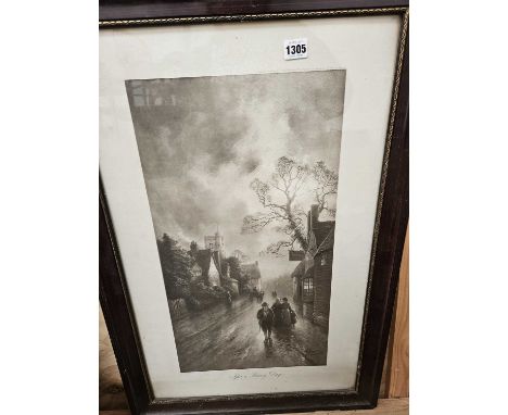 An Edwardian print. 