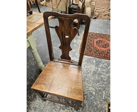 A Georgian chair, an Ercol chair and one other. 