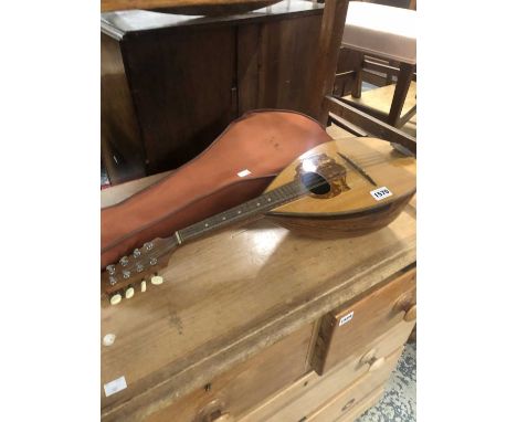 A bowl back mandolin.