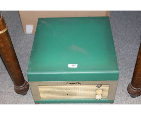 A VINTAGE DANSETTE RECORD PLAYER