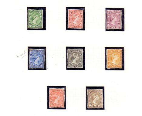 FALKLANDS STAMPS : 1891-1980s mint collection in album inc 1891 QV set to 1/- (2 1/2d toned), 1904 EDVII set to 5/-, 1912 GV 