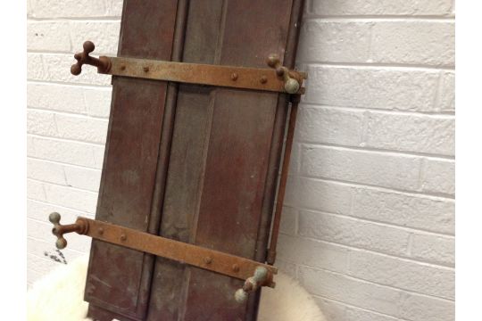 Antique Wooden Trouser Press Manufactured By John Watts Sheffield Antique Wooden Trouser Press