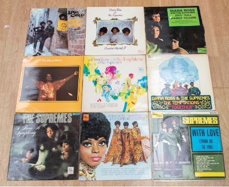 A collection of Soul LP Records..Mostly 60s / 70s to 80s pressings Including Diana Ross / Michael Jackson / Temptations / Gen