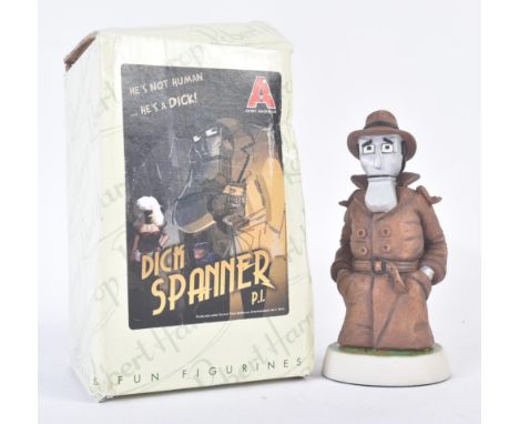 Dick Spanner – Gerry Anderson – Robert Harrop – a resin figure / statue GER01 Dick Spanner. Limited Edition. Highly detailed 