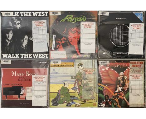 600 LPs FROM THE BBC ARCHIVE (INC ROCK / POP / SOUL / FOLK / JAZZ / CLASSICAL AND MORE) - collection to include: Kraftwerk - 