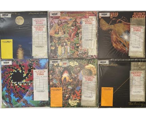 600 LPs FROM THE BBC ARCHIVE (INC ROCK / POP / SOUL / FOLK / JAZZ / CLASSICAL AND MORE) - collection to include: Uriah Heep -
