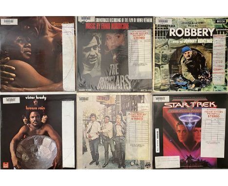 600 LPs FROM THE BBC ARCHIVE (INC ROCK / POP / SOUL / FOLK / JAZZ / CLASSICAL AND MORE) INCLUDING SOUNDTRACKS - collection to