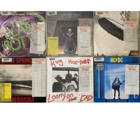 ROCK - LP COLLECTION. Lets get rocking with this collection of approx 57 x LPs. Artists/ Titles include Led Zeppelin - Led Ze