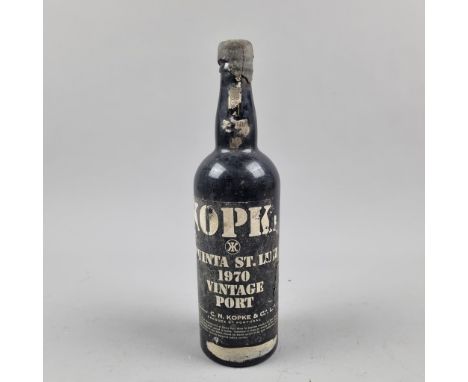 Kopke Quinta St.Luiz 1970 Vintage Port   (Please note damage to wax seal)  