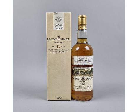 Glendronach 12 Year Old Original 1980's - 75cl  Whisky  ​From a private collection built over a 40 year career working for Un