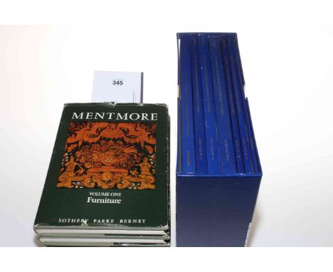 A collection of auction catalogues to include The Auction Sale of Mentmore, by Sotheby Park Bernet 1977 and Sotherby's Baden 