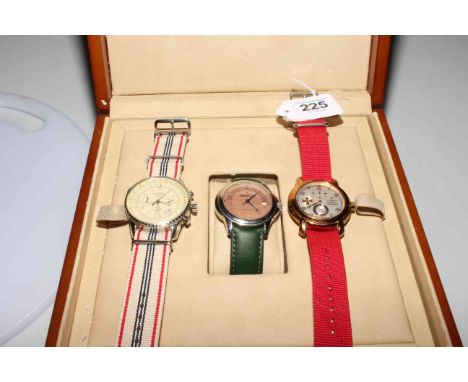 Dreyfuss gents wristwatch, boxed, Rotary Chronospeed and another wristwatch.