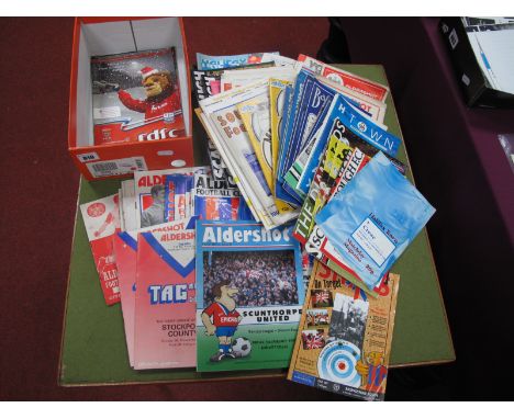 Ex-league, Pre-league Club Programmes, including Barrow, Halifax, York, Maidstone, Southport, Hereford - first league game, S