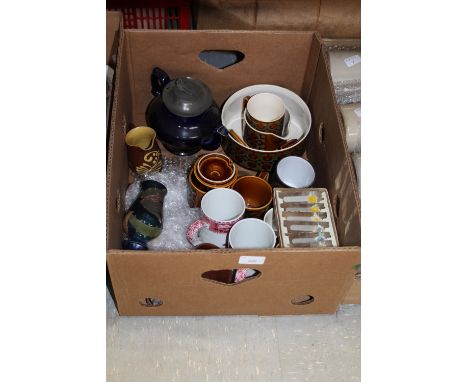 Box including Hornsea, Spode etc