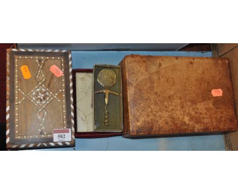 A souvenir box, the hinged cover depicting Cleethorpes Pier, containing various mourning cards, photographic cards, postcards