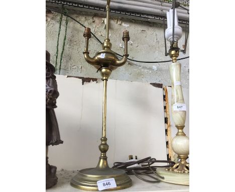 Brass lamp 